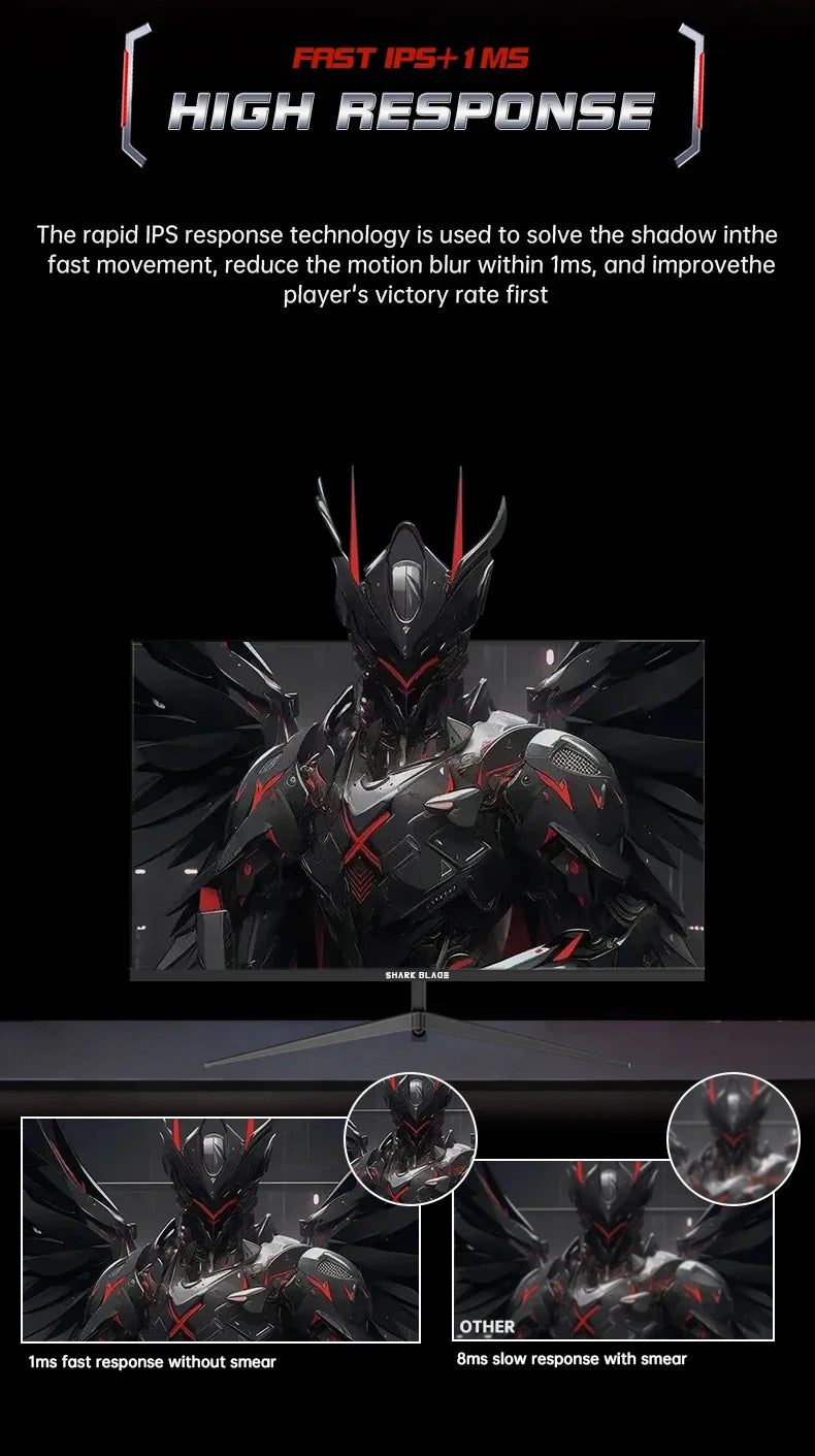 144hz displays gaming Monitors PC Gamer LCD  1920*1080p  24 inch