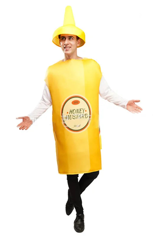 Ketchup Mustard Cosplay Unisex Adult Costume