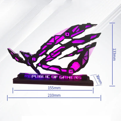 ARGB PC Case ROG Ornaments