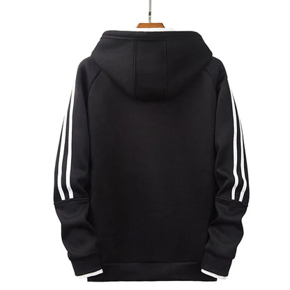 Stripe Stitching Hoodies - VITAL