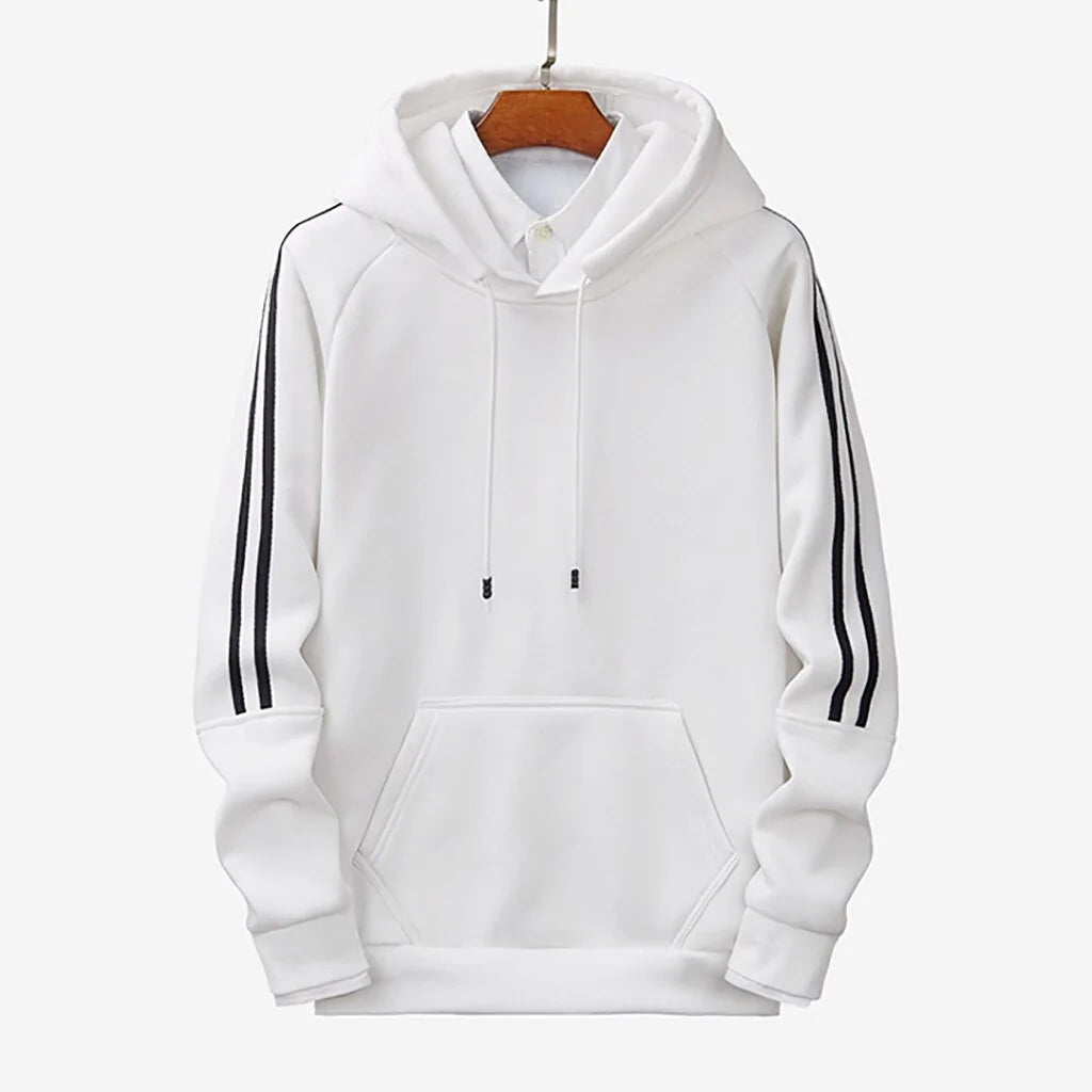 Stripe Stitching Hoodies - VITAL