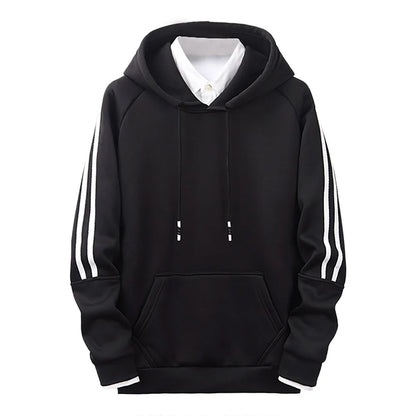 Stripe Stitching Hoodies - VITAL