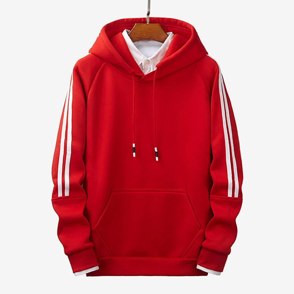 Stripe Stitching Hoodies - VITAL